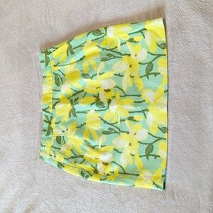 Floral Mini Skirt